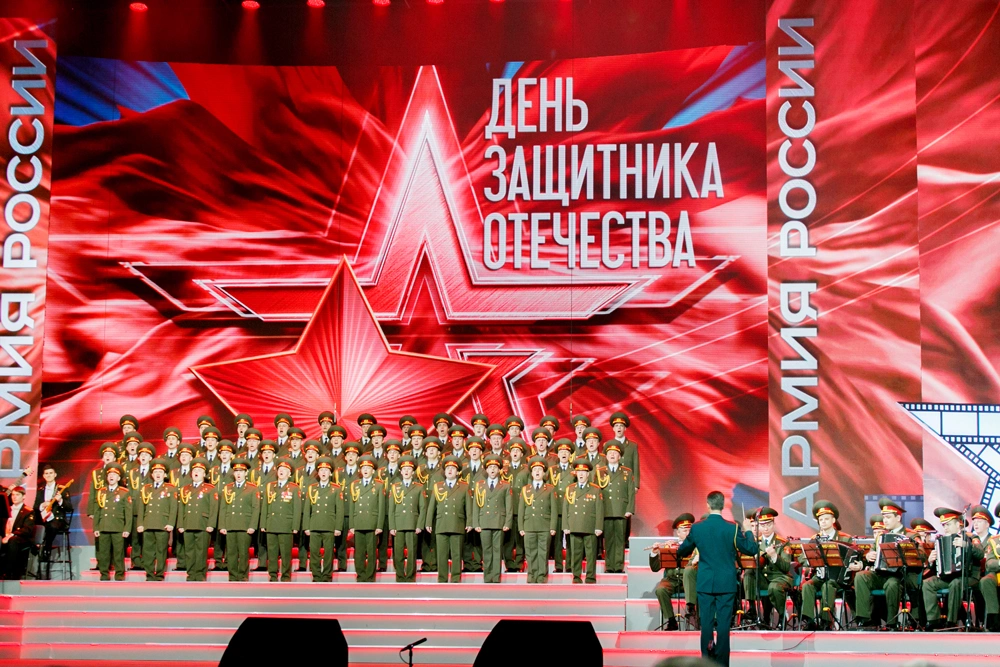 Фотограф Москва. Фотосъемка концерта, 23 февраля